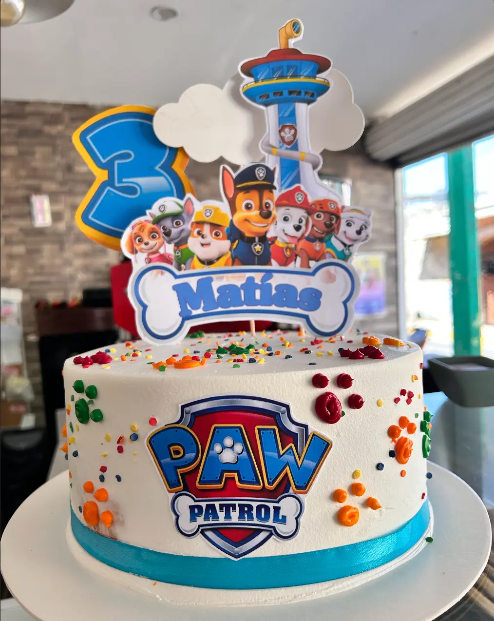 Pastel de Paw patrol